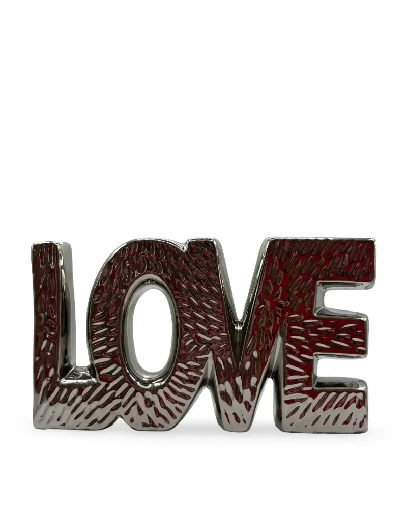 Letrero decorativo Love de cerámica Pot & Decor