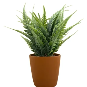 Maceta con planta decorativa artificial helecho Pot & Decor