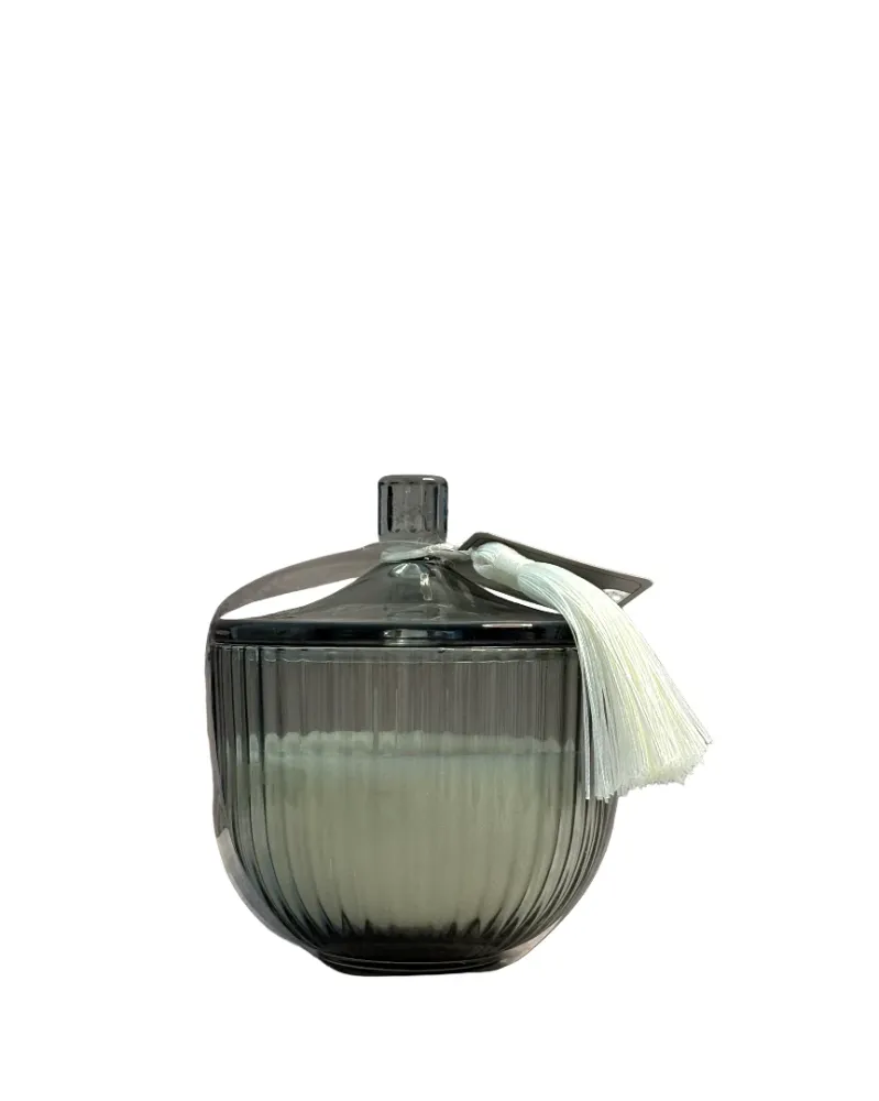 Vela aromática en envase de vidrio aroma cedro Pot & Decor