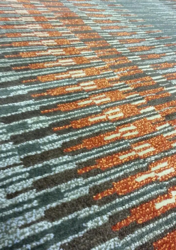 Alfombra tibetana tradicional de ondas tibetanas Prajwol /NepaCrafts