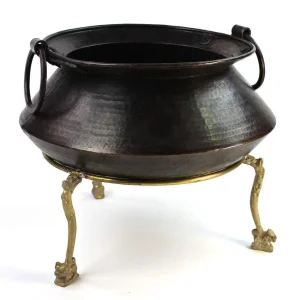 Base de olla de cobre pequeñ Prajwol /NepaCrafts