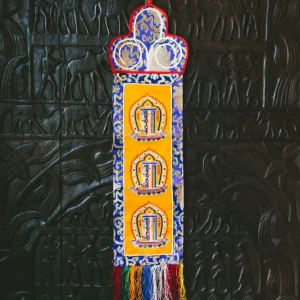 Colgante de pared de energí Kalachakra Prajwol /NepaCrafts