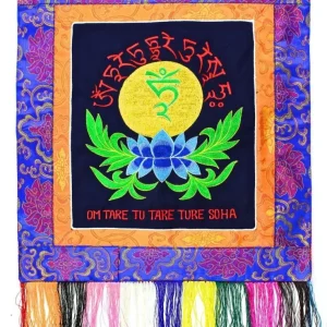 Colgante de pared Tara Mantra Prajwol /NepaCrafts