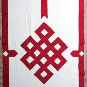 Cortina de puerta de algodón grueso Prajwol /NepaCrafts