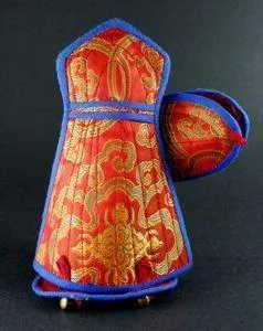 Cubierta de campana y dorje Prajwol /NepaCrafts