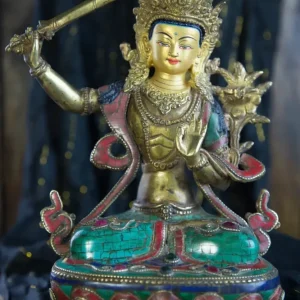 Estatua de la obra maestra de Manjushri Prajwol /NepaCrafts