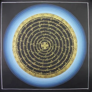 Mandala Colgada Cosmos Om Mani Padme Prajwol /NepaCrafts
