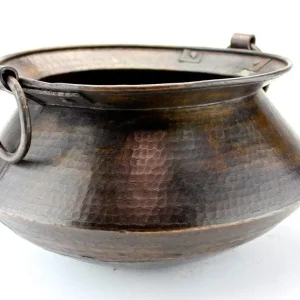 Olla de cobre pequeñ de 13 pulgadas Prajwol /NepaCrafts