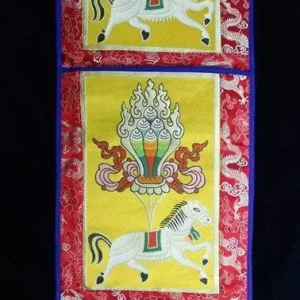Organizador de pared con 3 compartimentos Windhorse Pocket Letter Prajwol /NepaCrafts