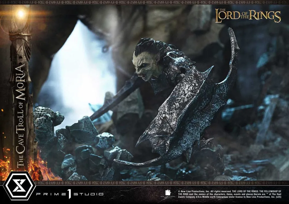 El Señor de los Anillos Estatua Premium Masterline Series 1/6 Cave Troll Moria Bonus Version 91 cm Prime 1 Studio