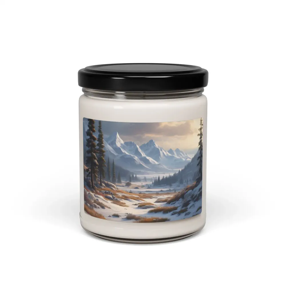 Vela de soja perfumada Escape Invernal en la Montañ, decoración inspirada en la naturaleza, regalo ecológico, relajación,...