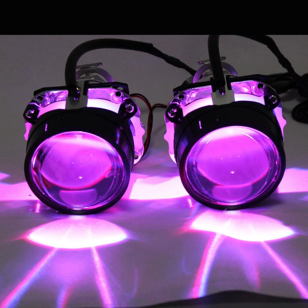 Proyectores LED multicolor RGB universales Bluetooth