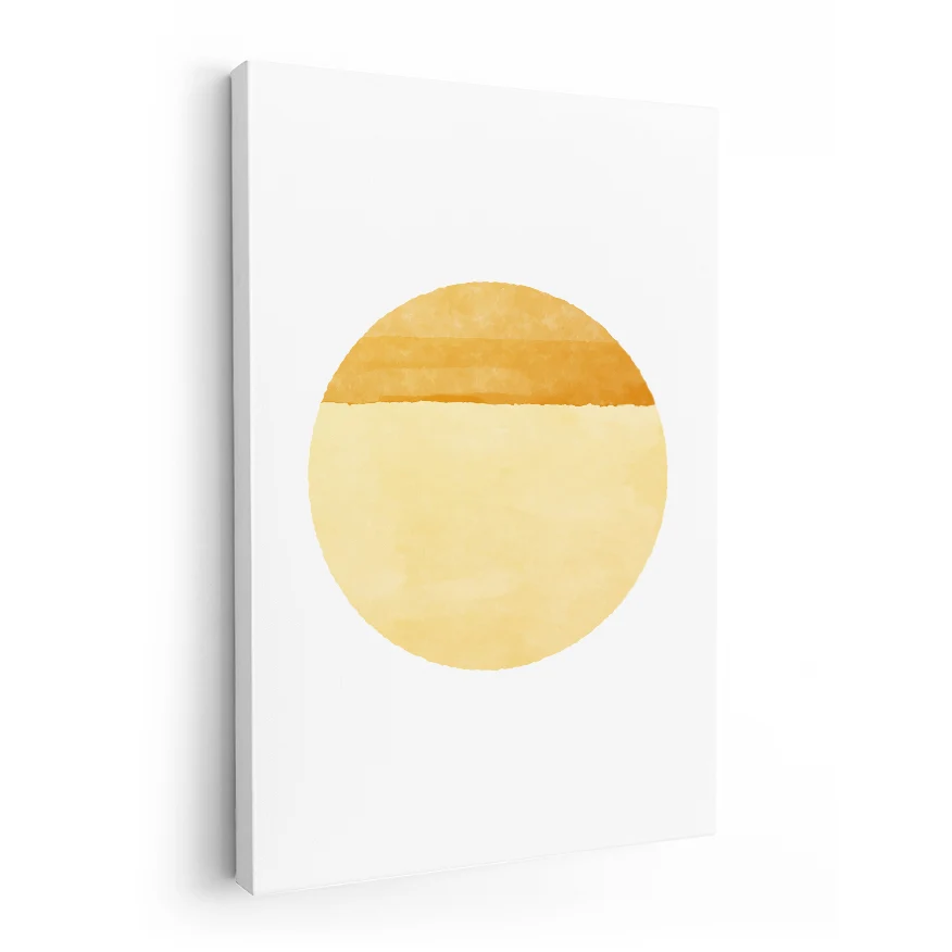 Puesta Del Sol Cuadríptico Poster