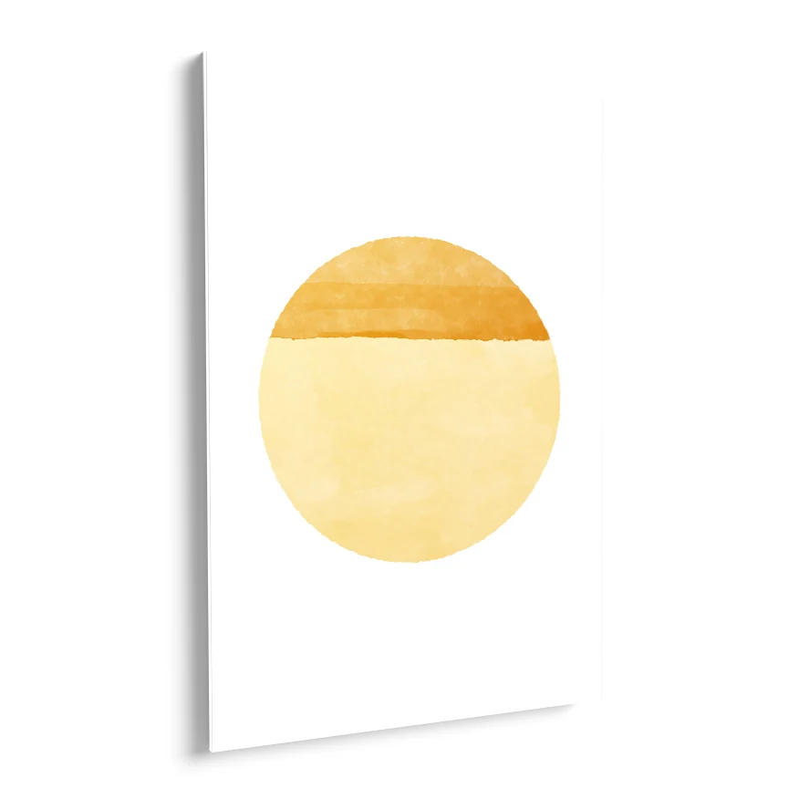 Puesta Del Sol Cuadríptico Poster