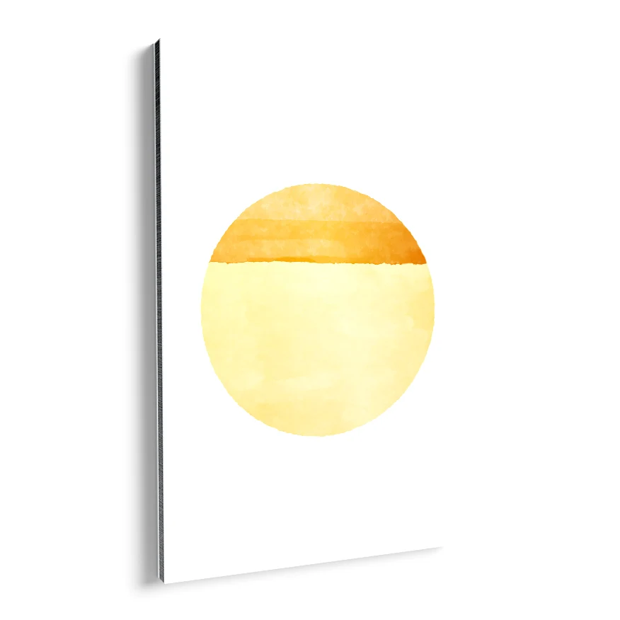 Puesta Del Sol Cuadríptico Poster