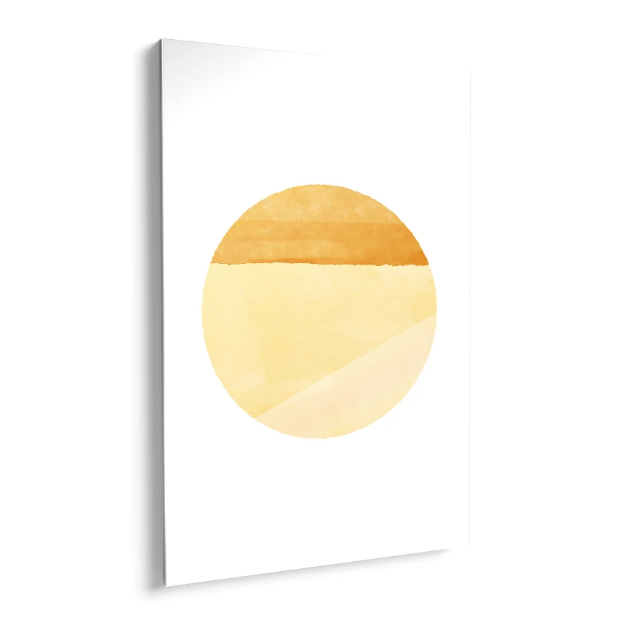 Puesta Del Sol Cuadríptico Poster