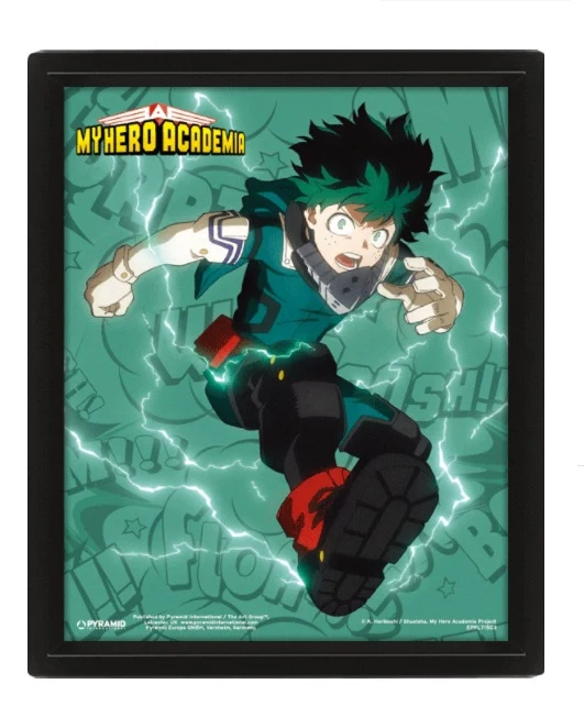 Cuadro Lenticular My Hero Academia Deku PYRAMID