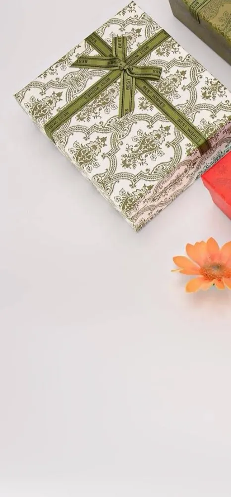 1 caja de regalo de papel, caja de embalaje de regalo con decoración de lazo Quierox - Tienda Online