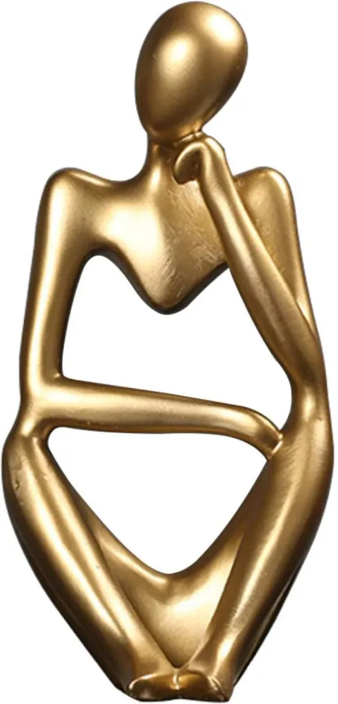Estatua del Pensador, Escultura Abstracta, Estatuas de Resina Quierox - Tienda Online