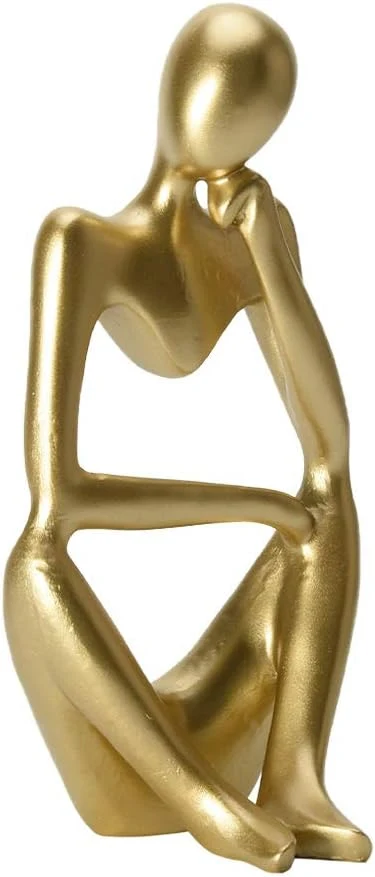 Estatua del Pensador, Escultura Abstracta, Estatuas de Resina Quierox - Tienda Online
