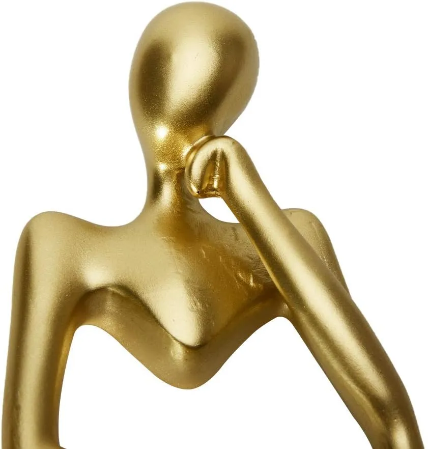 Estatua del Pensador, Escultura Abstracta, Estatuas de Resina Quierox - Tienda Online
