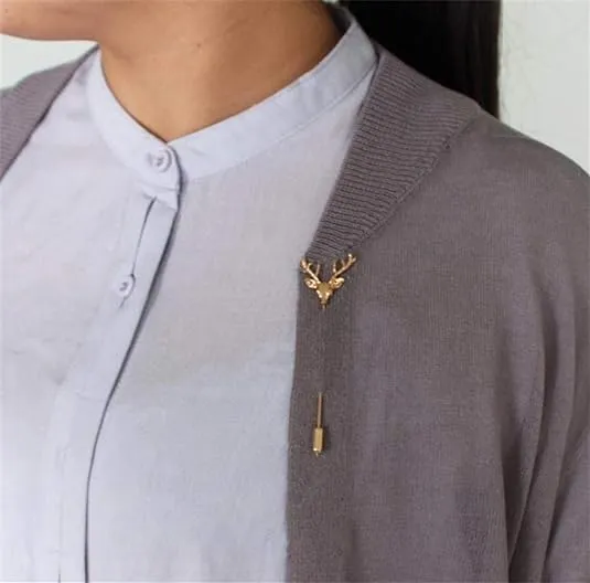 JczR.Y - Broche de cabeza de ciervo, diseño vintage Quierox - Tienda Online
