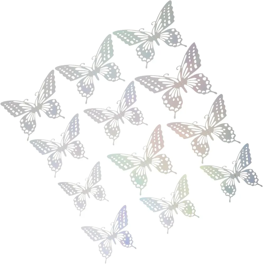 12 Pegatina de Mariposas Huecas Quierox - Tienda Online