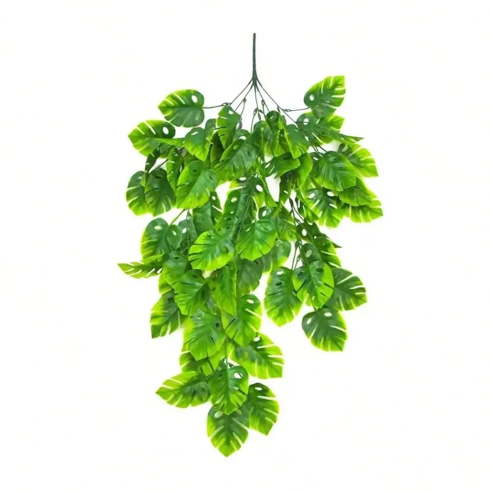 Plantas artificiales hojas traseras de tortuga Quierox - Tienda Online