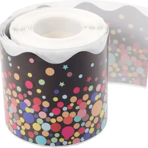 1 rollo de calcomanías de borde ondulado, Quierox - Tienda Online