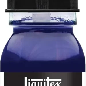 Tinta acrílica profesional Liquitex, frasco de 30 ml (1 oz), tono azul de Prusia Quierox - Tienda Online