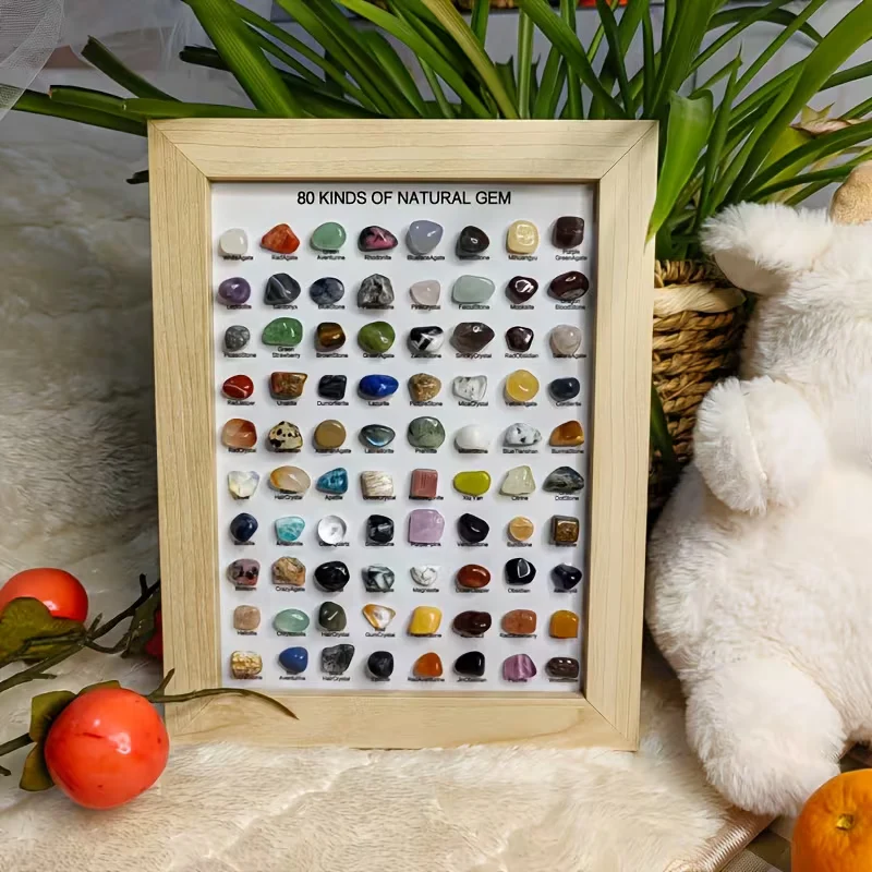 80 tipos de especímenes minerales naturales: colecciones clásicas de cristal Quierox - Tienda Online