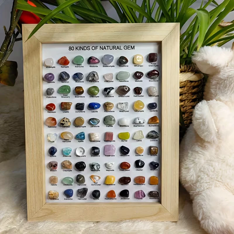 80 tipos de especímenes minerales naturales: colecciones clásicas de cristal Quierox - Tienda Online
