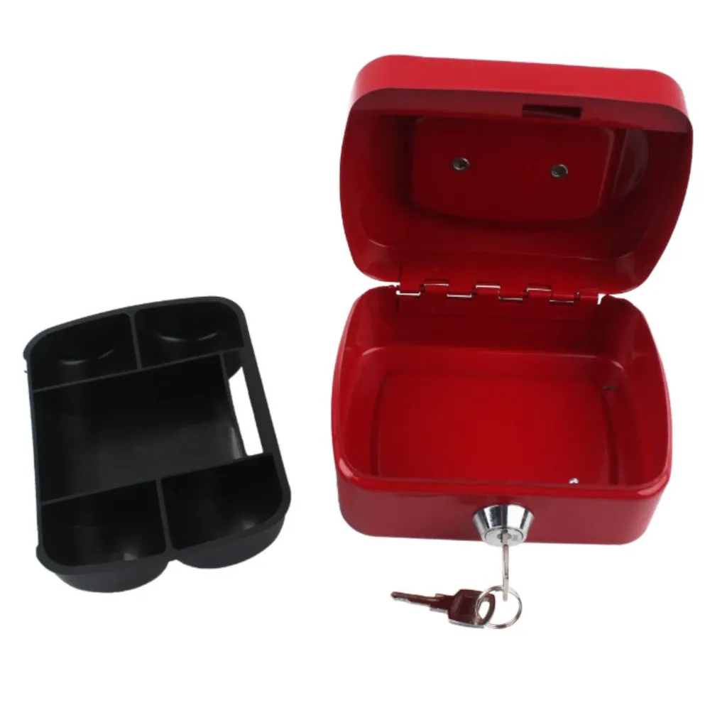 Caja de Caudales Redonda 605 con Llave 200x160x90mm Q&X