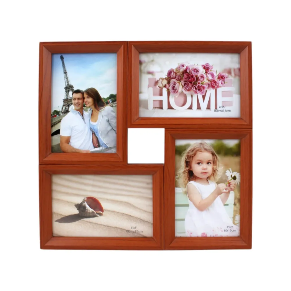 Conjunto de 4 Marcos de Fotos Modelo 1816 (10x15)cm Beige Q&X