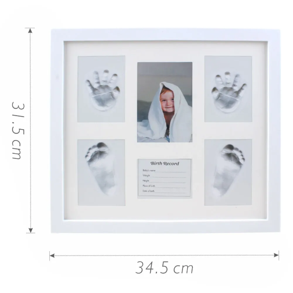 Marco Fotográfico y con Huellas para Bebe 31.5x34.5cm Q&X
