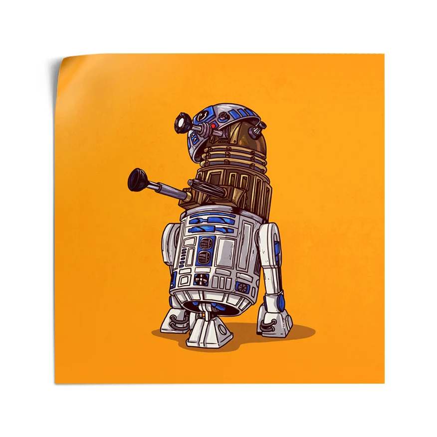 R2-D2 Desenmascarado Poster