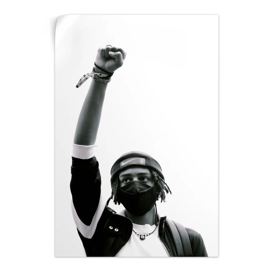 Racial Inequality America Poster