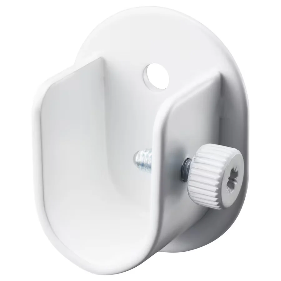 RACKA SOPORTE DE PARED PARED PARA CORTINAS BLANCO