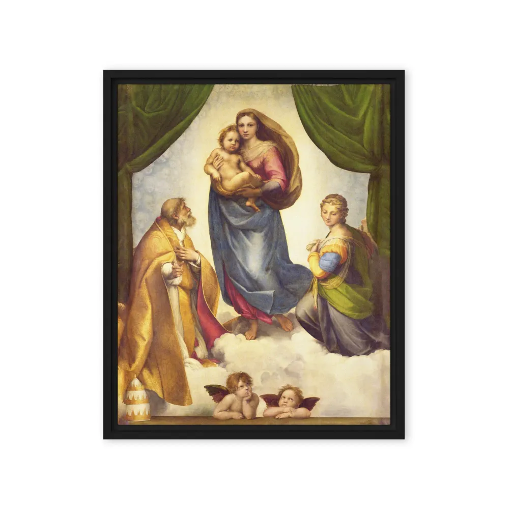 Lienzo - Raffaello Sanzio da Urbino, La Madonna Sixtina