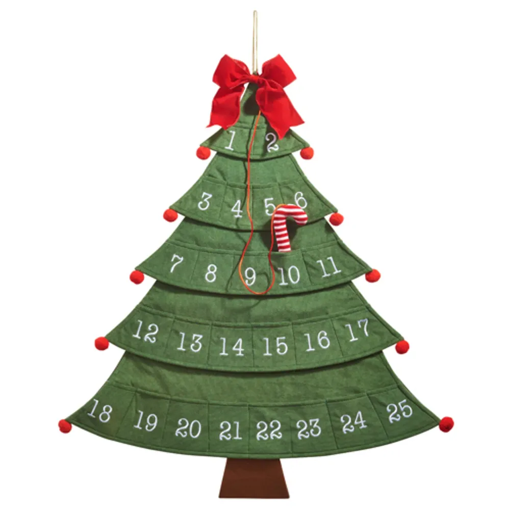 CALENDARIO DE ÁRBOL DE NAVIDAD 32" RAZ IMPORTS