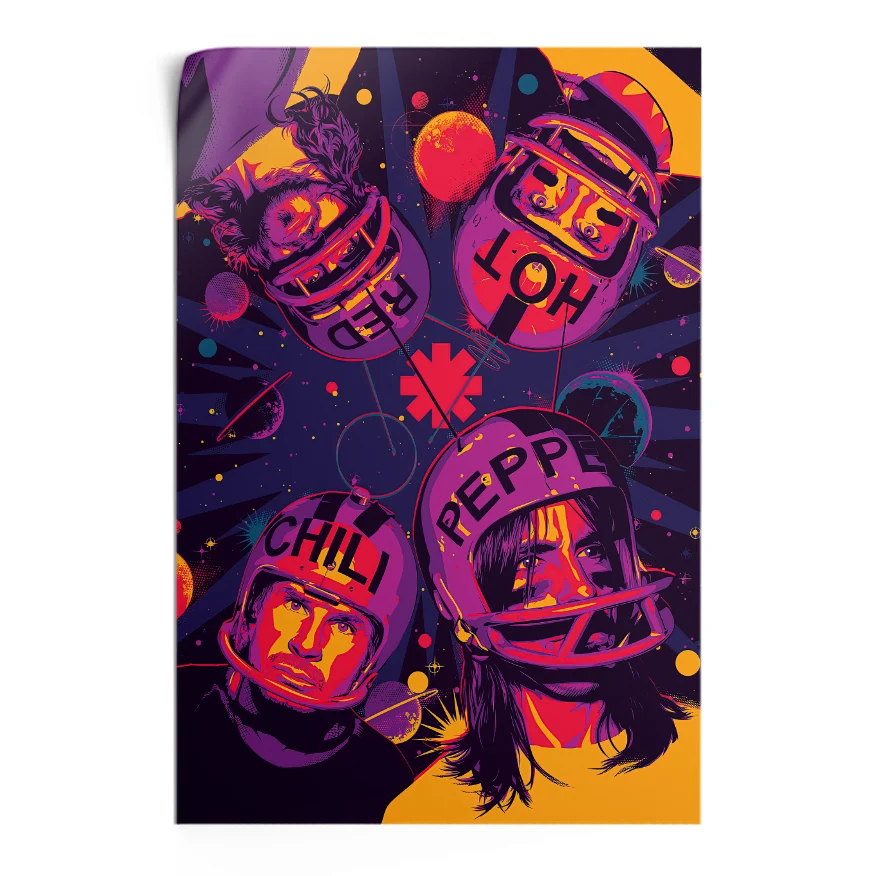 Red Hot Chili Peppers Rocktober Poster