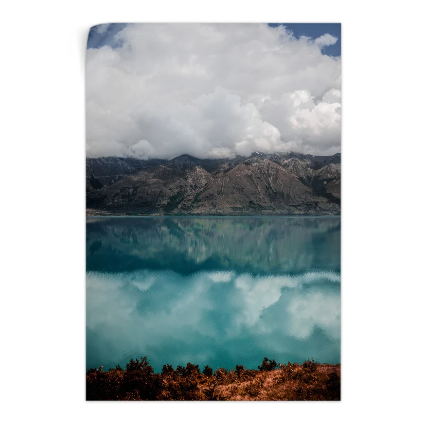 Reflejo de las Nubes Poster