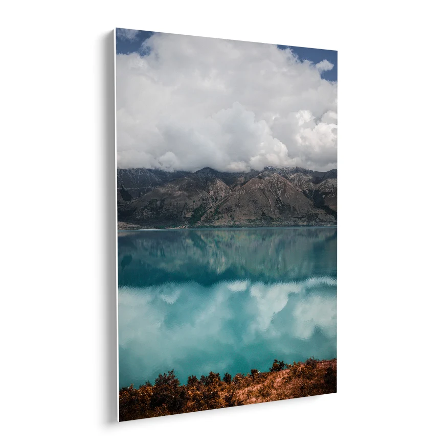 Reflejo de las Nubes Poster