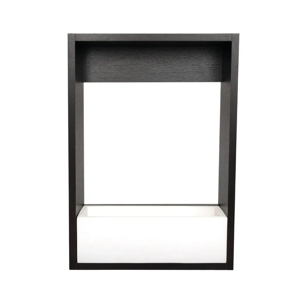AGOTADA Matera Leyla 50, Wengue y Blanco, diseño para instalación en la pared Reflekta MG
