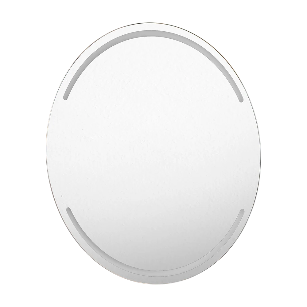 Espejo Circular Dallas, con Diseño en Sandblasting Reflekta MG