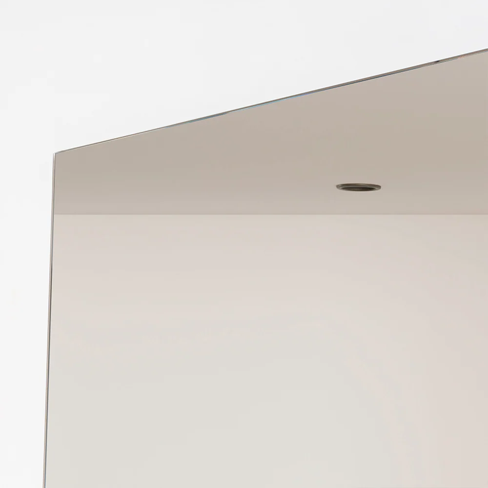 Espejo Cuadrado Roma, Gris, DIseño Moderno Reflekta MG
