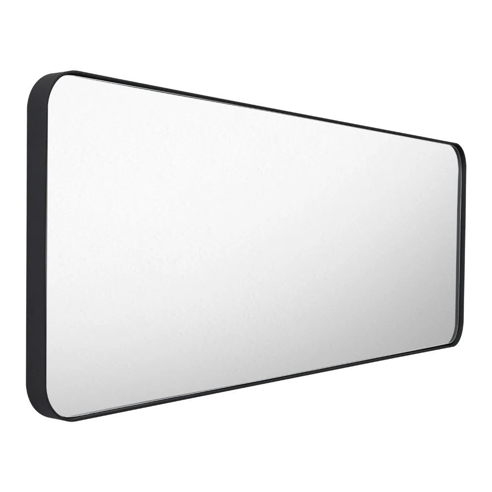Espejo Loky Rectangular, Negro Reflekta MG