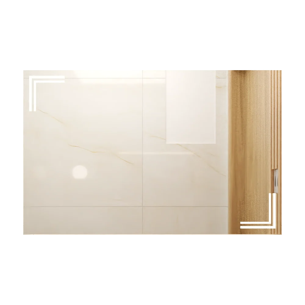 Espejo Rectangular Iberia, con Luz Led Reflekta MG