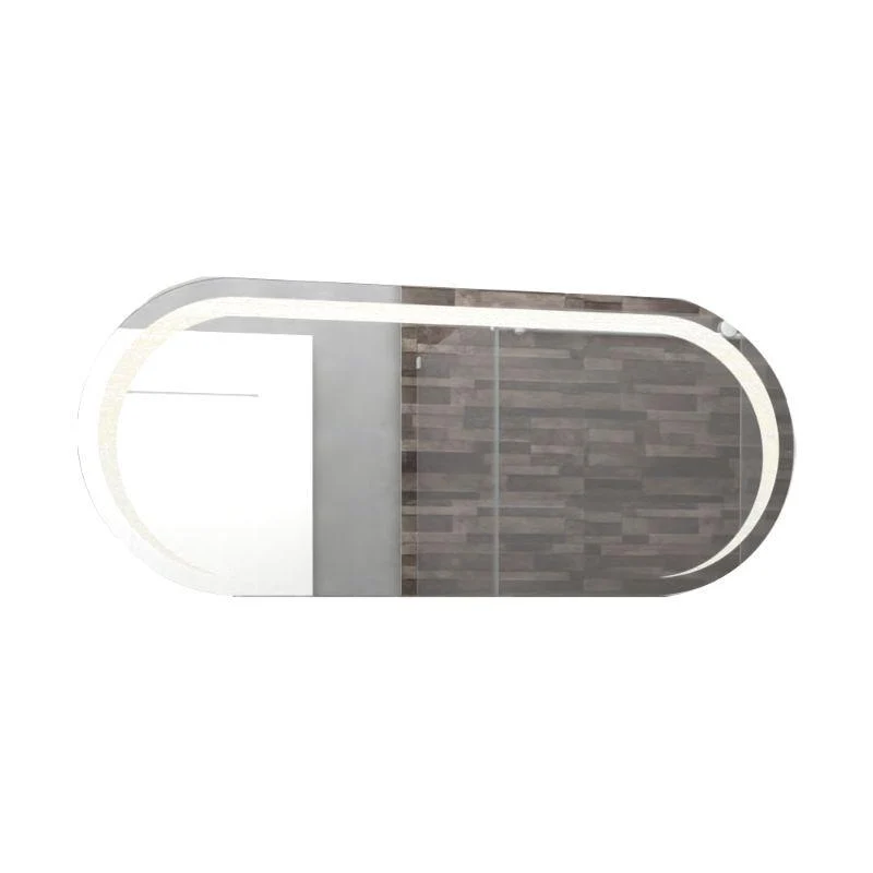 Espejo Rectangular Verón, Gris, con Luz Led Reflekta MG