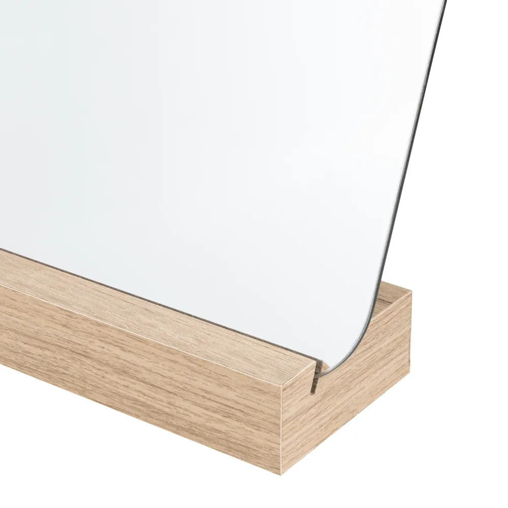 Espejo Tocador Bass, Beige, Diseño Moderno Reflekta MG